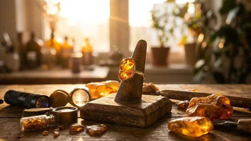 Bague ambre baltique : guide pour bien choisir