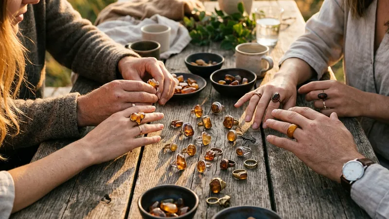 Bague ambre homme femme : comment bien choisir ?