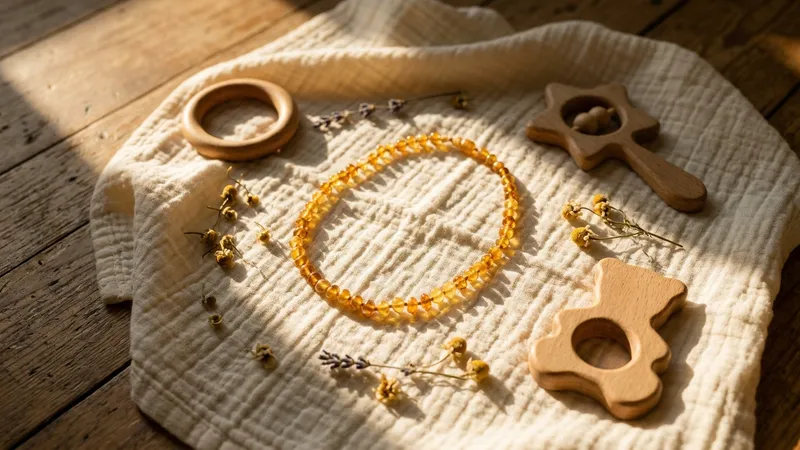 Collier d'ambre pour bébé : guide d'achat et conseils